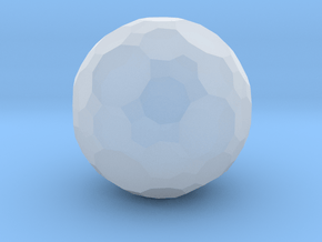01. Truncated Rhombicosidodecahedron - 1In in Clear Ultra Fine Detail Plastic