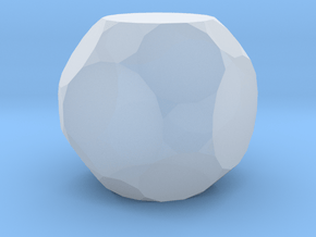 06. Truncated Truncated Cuboctahedron - 1in in Clear Ultra Fine Detail Plastic