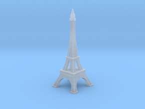 Eiffel Tower in Clear Ultra Fine Detail Plastic