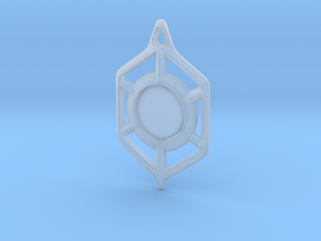 Lyra's Medallion in Clear Ultra Fine Detail Plastic