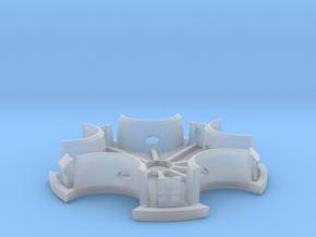 RAV4 mk1 Wheel Hub Cap  in Clear Ultra Fine Detail Plastic