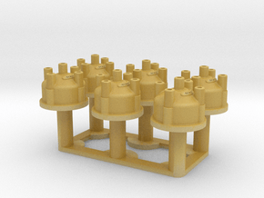 Scale Model Distributors - 4 Cylinder - 1/24 x 6 in Tan Fine Detail Plastic
