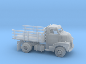 Chevy 1949 COE Short Stake Truck in Clear Ultra Fine Detail Plastic