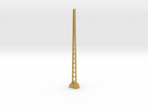 Catenary mast - Gauge 1 (1:32) in Tan Fine Detail Plastic