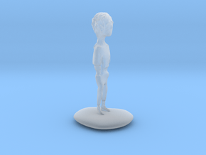 Character on Stone in Clear Ultra Fine Detail Plastic