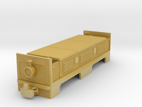 Mining Battery Locomotive H0e in Tan Fine Detail Plastic