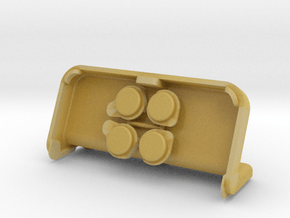 Case Cover for pimoroni Display HAT Mini (Pi Zero) in Tan Fine Detail Plastic