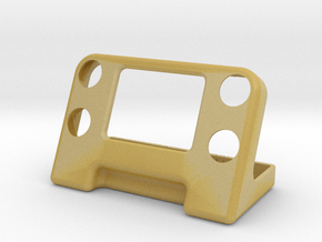 Case Base for pimoroni Display HAT Mini (Pi Zero) in Tan Fine Detail Plastic