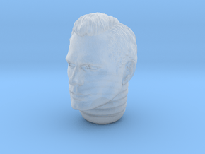Henry Cavill Head 1/18 Scale JoyToy in Clear Ultra Fine Detail Plastic