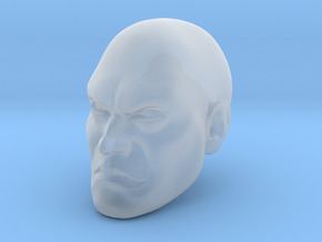 Space Marine Bald Head McFarlane Action Figure in Clear Ultra Fine Detail Plastic