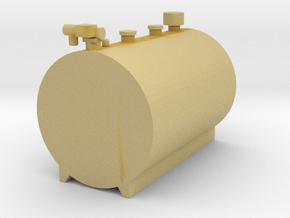 Fuel Barrel 500 gal in Tan Fine Detail Plastic