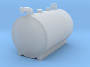 Fuel Barrel 500 gal in Clear Ultra Fine Detail Plastic