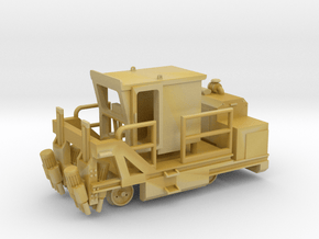 N Scale Tamper MK II Sloped Cab Front in Tan Fine Detail Plastic