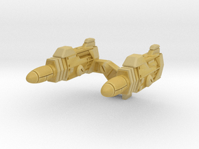 SS BB Wheeljack Shoulder Blaster (Toy-inspired) in Tan Fine Detail Plastic