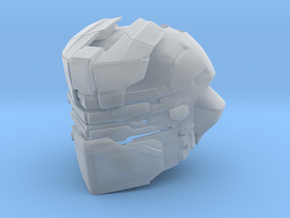 Deceased Universe Lego Helmet in Clear Ultra Fine Detail Plastic