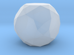 06. Rectified Truncated Cuboctahedron - 10mm in Clear Ultra Fine Detail Plastic