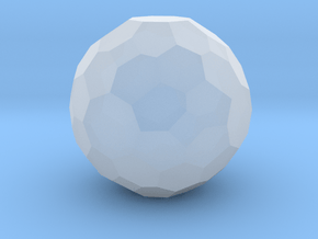 03. Truncated Disdyakis Dodecahedron - 1in in Clear Ultra Fine Detail Plastic