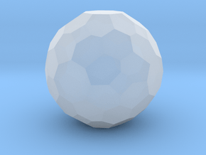 03. Truncated Disdyakis Dodecahedron - 10mm in Clear Ultra Fine Detail Plastic