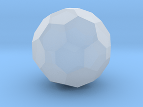 07. Truncated Tetrakis Hexahedron Pattern 1 - 10mm in Clear Ultra Fine Detail Plastic