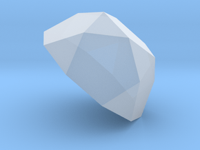 06. Pentagonal Rotunda - 1in in Clear Ultra Fine Detail Plastic