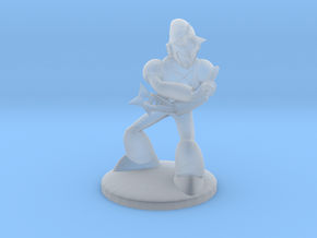 Mega Man inspired, Shadow Man, 25mm base in Clear Ultra Fine Detail Plastic