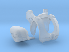 MCX Halo Ranger Harness in Clear Ultra Fine Detail Plastic