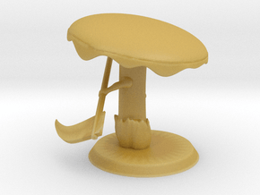 Death Cap Updated (with base) in Tan Fine Detail Plastic