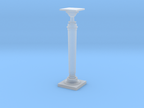 Pedestal 2 in Clear Ultra Fine Detail Plastic