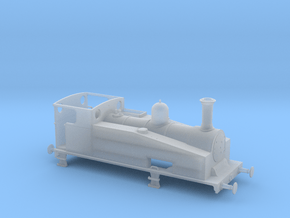 Kitson 0-6-0T body - to fit Terrier chassis in Clear Ultra Fine Detail Plastic