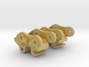 1/50 335/336 Quick coupler in Tan Fine Detail Plastic