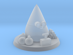 Shrumling Demolition Specialist (Puffball Gnome) in Clear Ultra Fine Detail Plastic