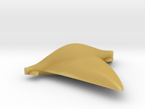 Tiger Shark Tooth  in Tan Fine Detail Plastic