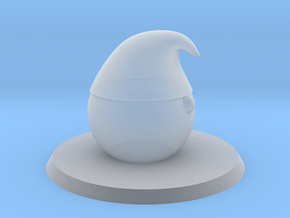 Puffball Gnome Sleepy  in Clear Ultra Fine Detail Plastic