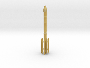 1/200 Delta II rocket in Tan Fine Detail Plastic