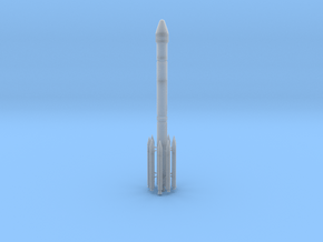 1/200 Delta II rocket in Clear Ultra Fine Detail Plastic