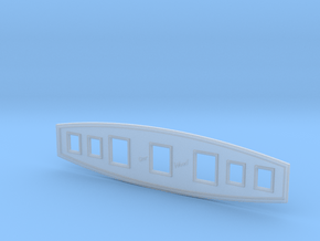 Gar Wood Boat Dashboard 1:8 in Clear Ultra Fine Detail Plastic