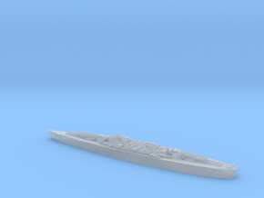 H-45 Battleship  in Clear Ultra Fine Detail Plastic