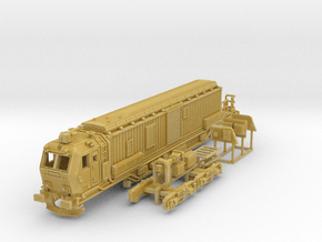 H02A - SBB LRZ - Attack Trailer Body Shell in Tan Fine Detail Plastic