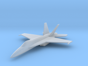 F/A-18F Super Hornet Model Replica (1:100 Scale) in Clear Ultra Fine Detail Plastic