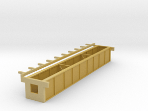 NYC Subway Highline Station Bridge Right N scale in Tan Fine Detail Plastic