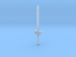 Blood Angel Sword for 1/18 Scale Joy Toy in Clear Ultra Fine Detail Plastic