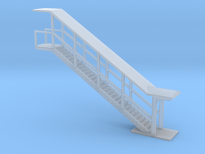 NYC Subway Highline Staircase Straight N scale in Clear Ultra Fine Detail Plastic