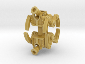 Walking Robot Eldritch Cannons for DnD Artificer in Tan Fine Detail Plastic
