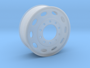  Pete Like Oval Wheel in Clear Ultra Fine Detail Plastic