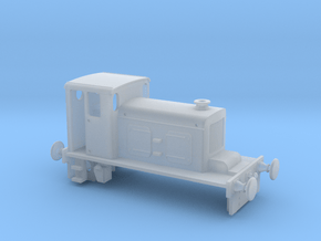 N Gauge Hudswell Clarke Diesel (for RTR chassis) in Clear Ultra Fine Detail Plastic