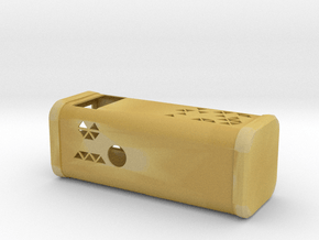 K+ 3D Printed Li-Ion Battery Power Bank in Tan Fine Detail Plastic