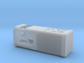K+ 3D Printed Li-Ion Battery Power Bank in Clear Ultra Fine Detail Plastic