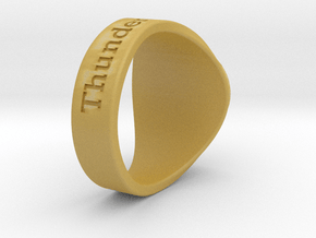 Muperball Acuraun Ring S27 in Tan Fine Detail Plastic