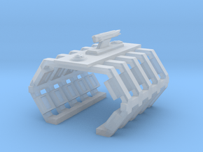 Federation Mobile Dry Dock (Fleet Action) in Clear Ultra Fine Detail Plastic