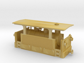 Tram Locomotive (New Concept) H0e/H0n30  in Tan Fine Detail Plastic